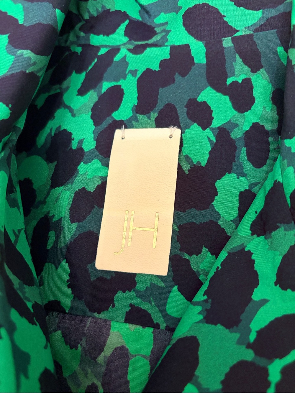 Julie Harrah Silk Longsleeve Flightsuit In Emerald Green Size XS/S - Picture 10 of 16